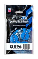 Gripit Blue Plasterboard Fixings 25mm Pack of 8 9.76